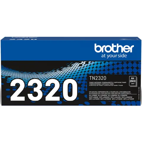 Toner Brother TN-2320 Czarny do drukarek (Oryginalny) [2.6k]